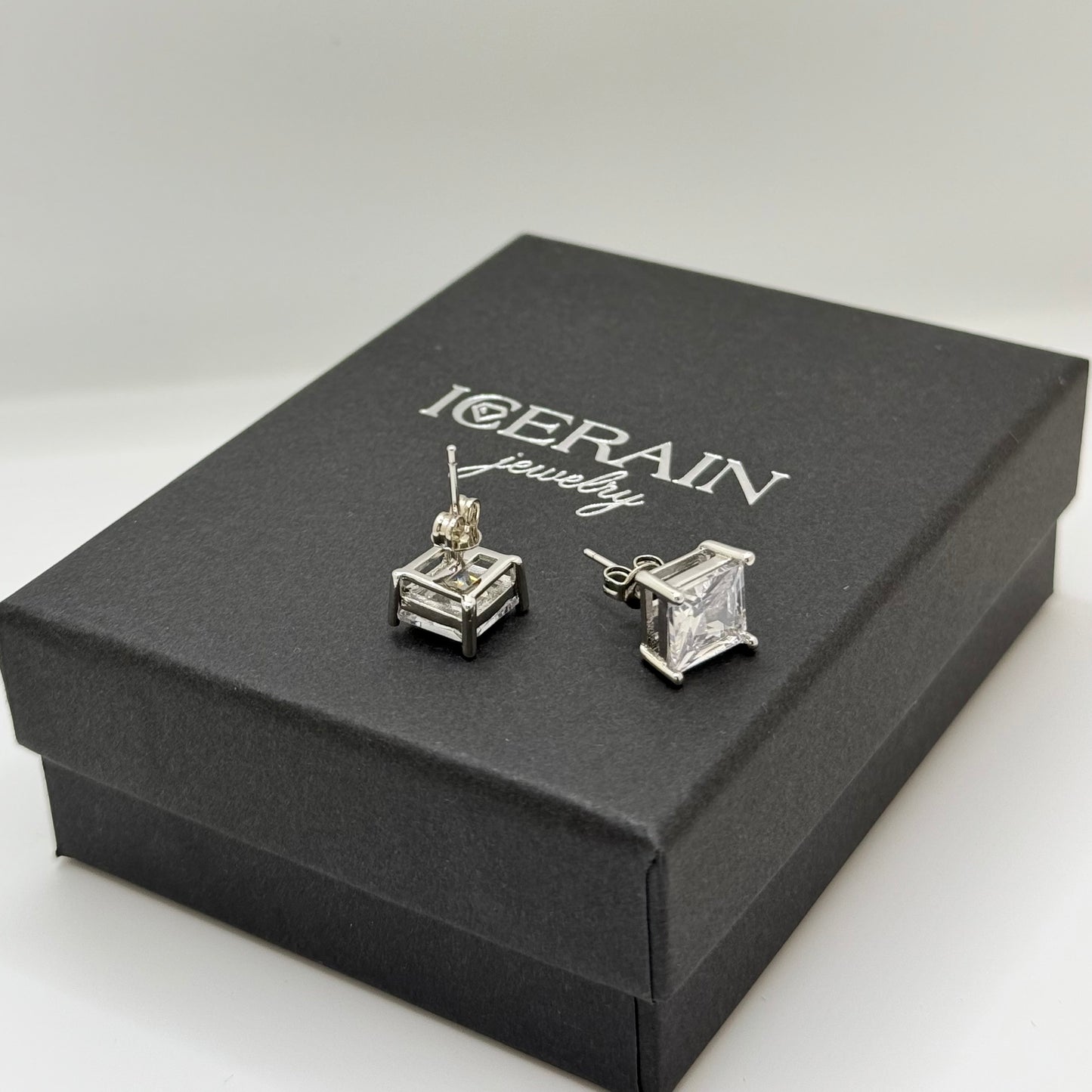 ICED OUT "SILVERSTAR" OHRRINGE - ICERAIN JEWELRY