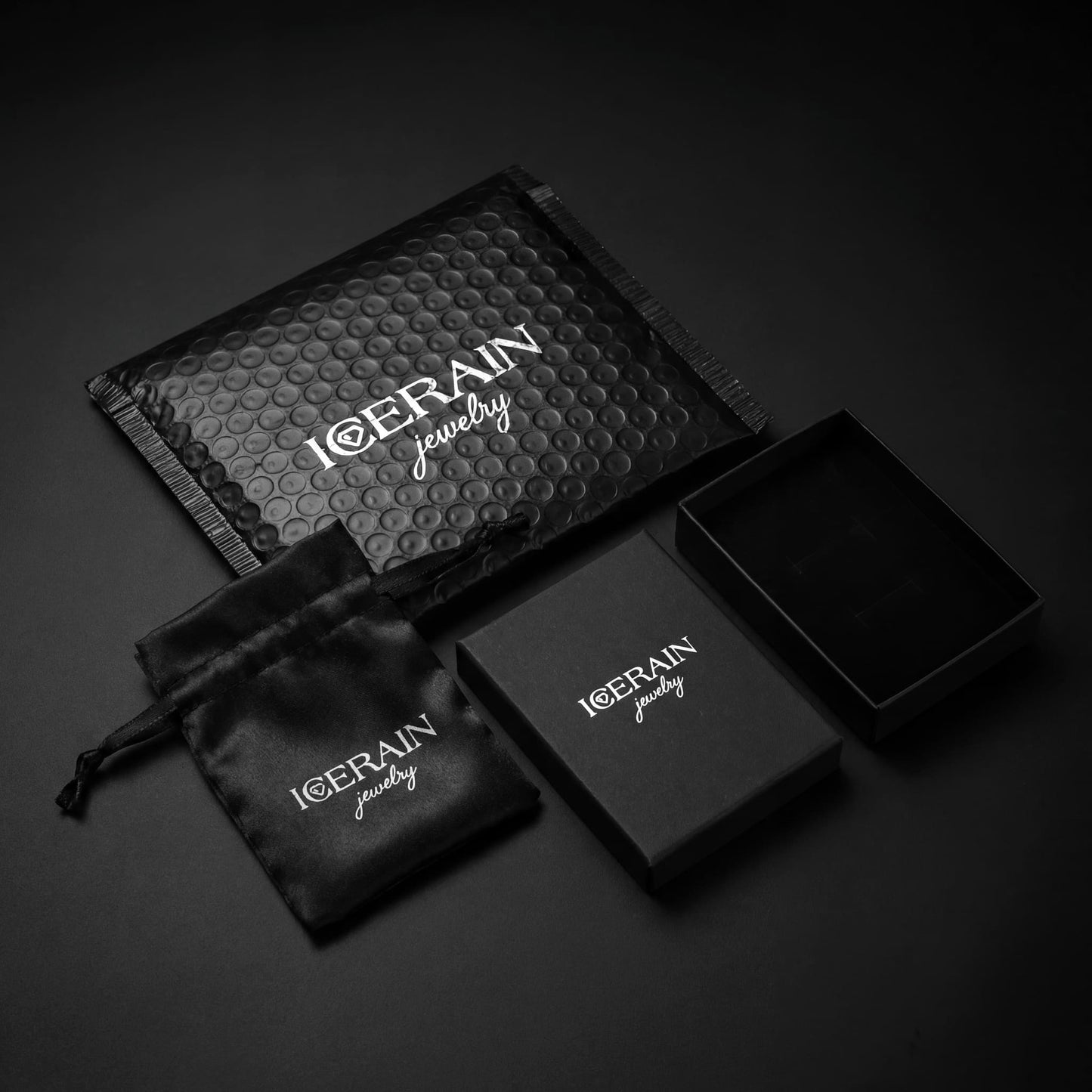 SALE | PERSONALISIERTE ICED OUT ANFANGSBUCHSTABEN "M" CUBIC KETTE - ICERAIN JEWELRY