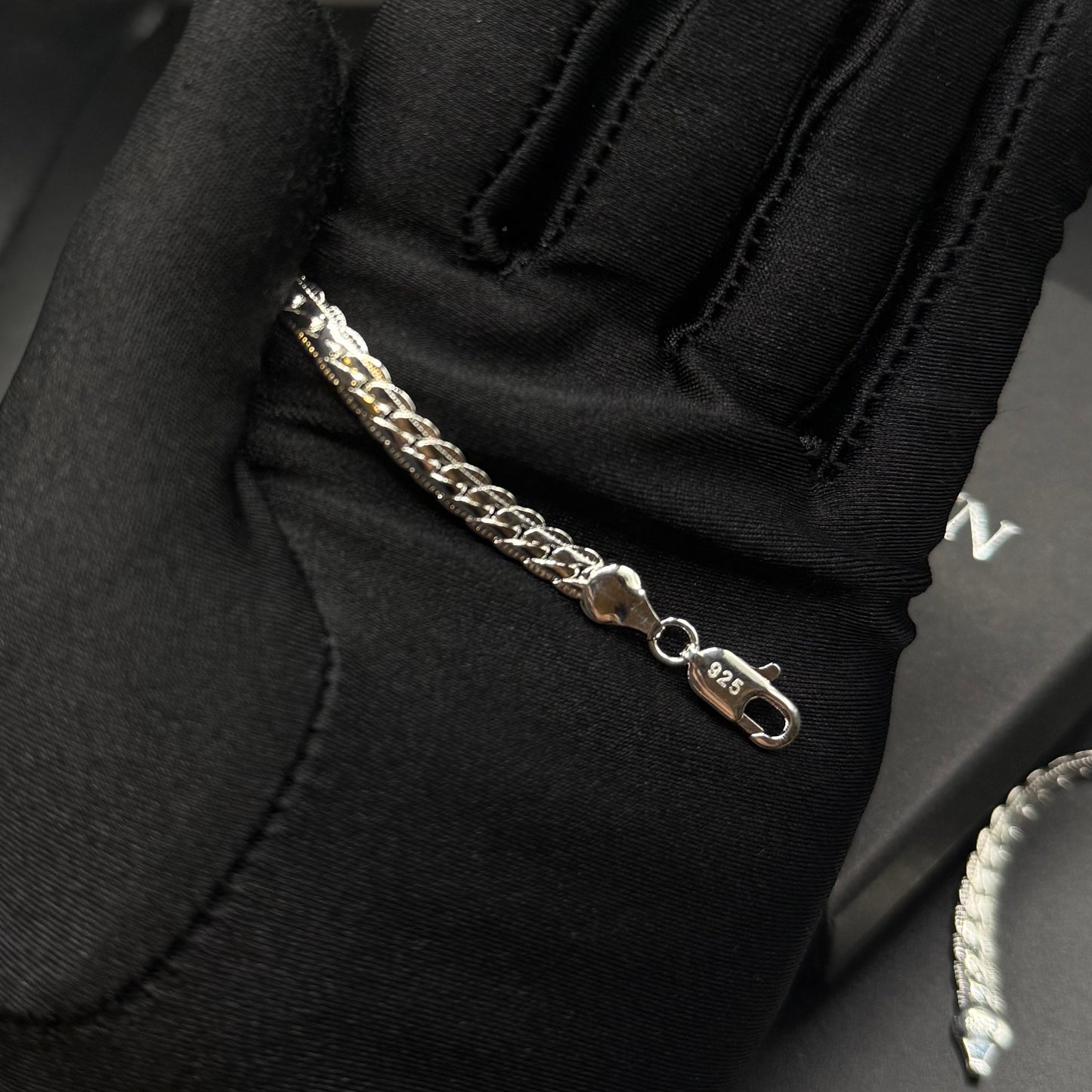 925S SILVER 5MM "SNAKENA" KETTE - ICERAIN JEWELRY