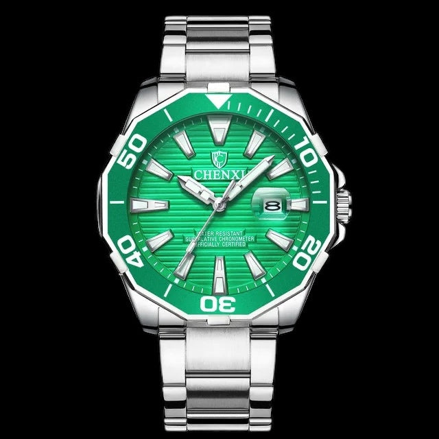 EDELSTAHL "SILCOLER" UHR - ICERAIN JEWELRY