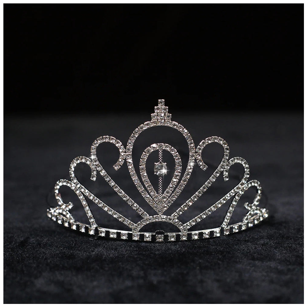 ICED OUT "RADIANT HEART" DIADEM/TIARA - ICERAIN JEWELRY