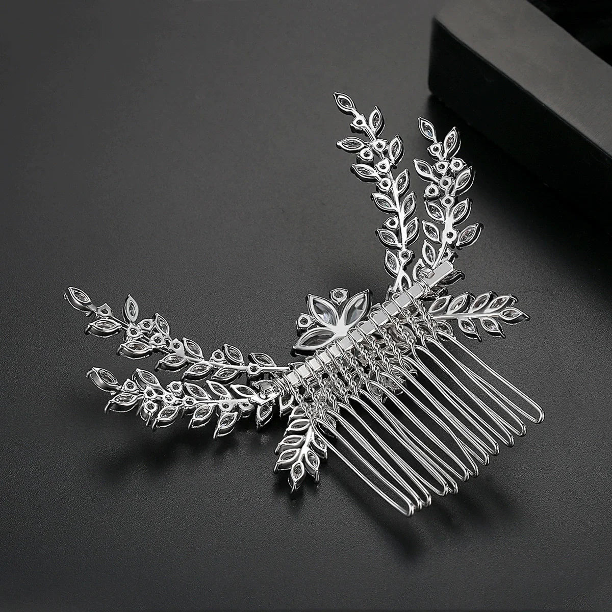 ICED OUT "FLORAL GRACE" DIADEM/TIARA