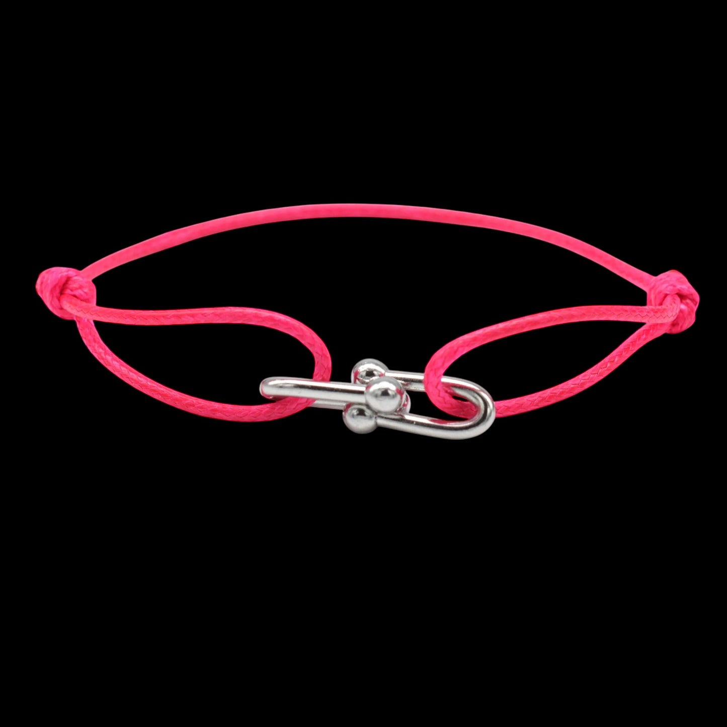 STOFF/EDELSTAHL "CLOSURE" ARMBAND - ICERAIN JEWELRY