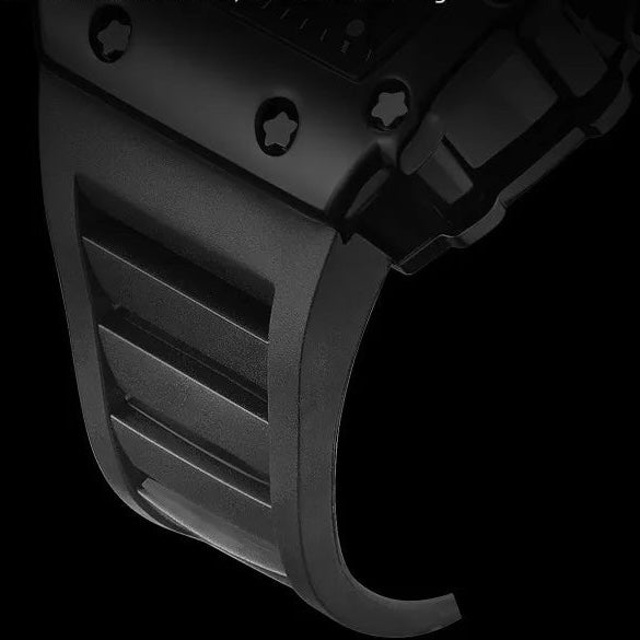 SALE | EDELSTAHL "BLACK CASSANO" UHR - ICERAIN JEWELRY