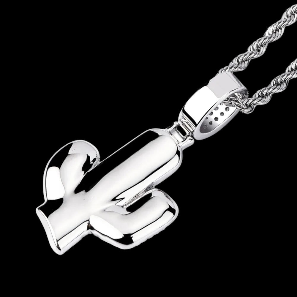 ICED OUT "CACTUS" KETTE - ICERAIN JEWELRY