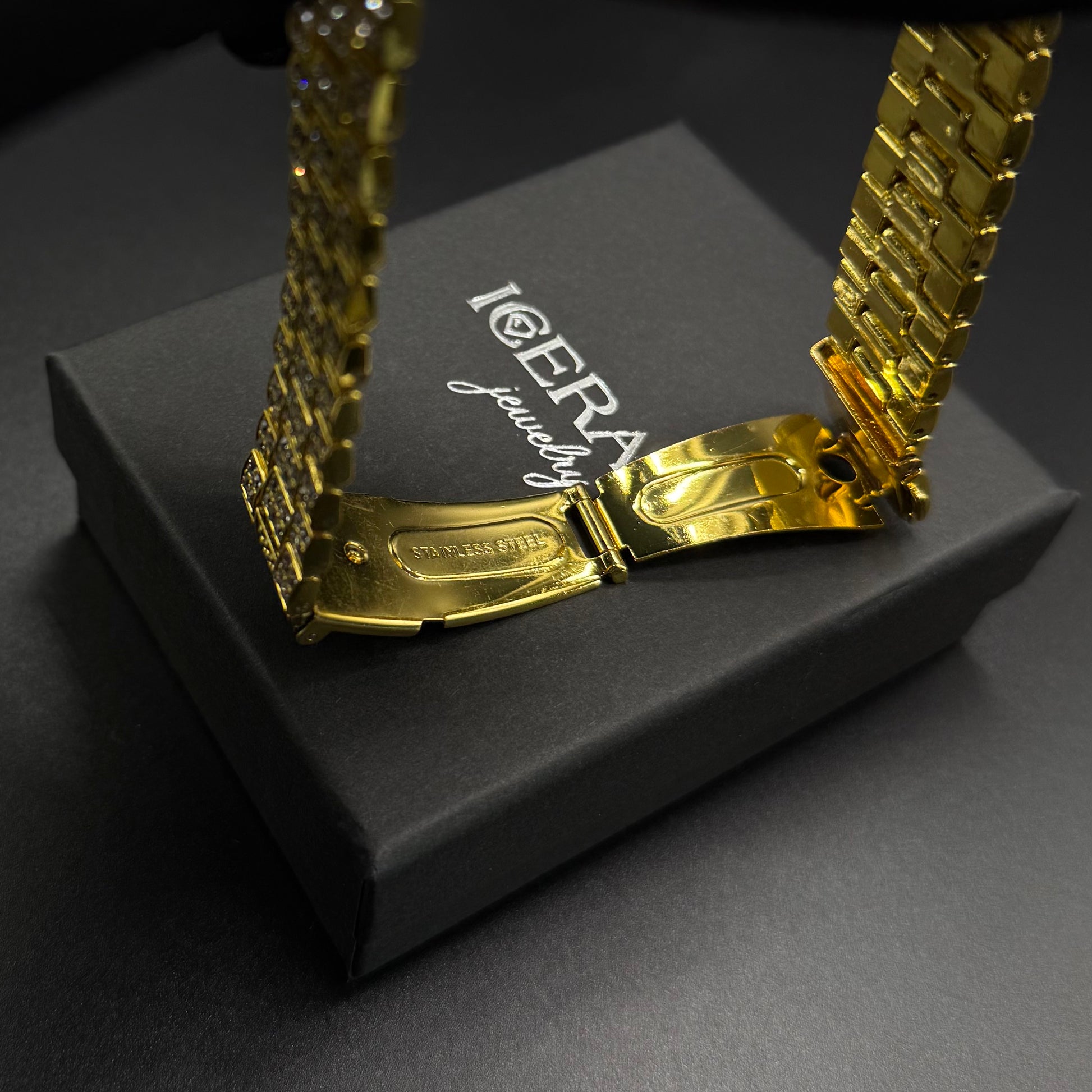 ICED OUT "FRATELLO" UHR - ICERAIN JEWELRY