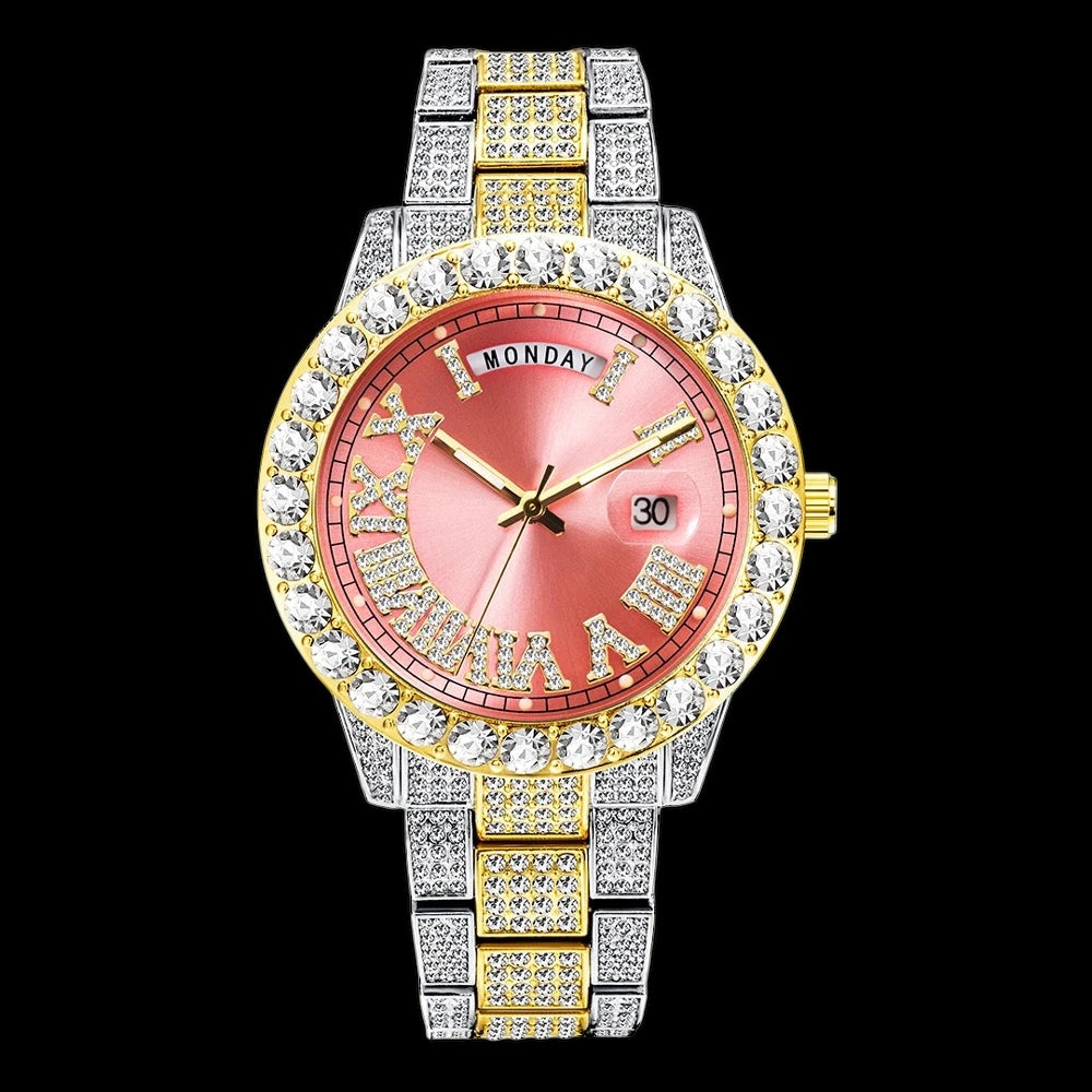 ICED OUT "LEHMING" UHR