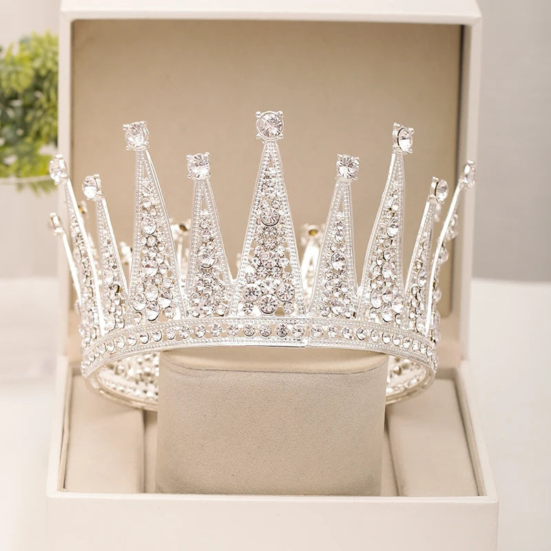 ICED OUT SILVER "ROYAL GRACE" KRONE - ICERAIN JEWELRY