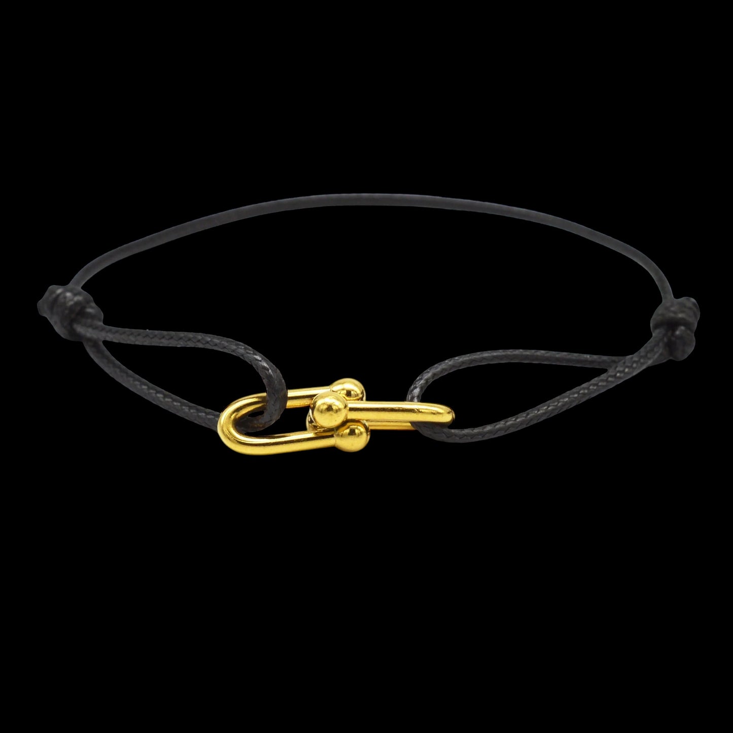 STOFF/EDELSTAHL "CLOSURE" ARMBAND - ICERAIN JEWELRY