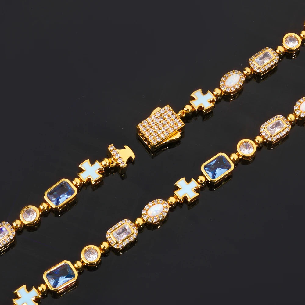 ICED OUT 6MM "GOLD CHOKER V2" KETTE - ICERAIN JEWELRY