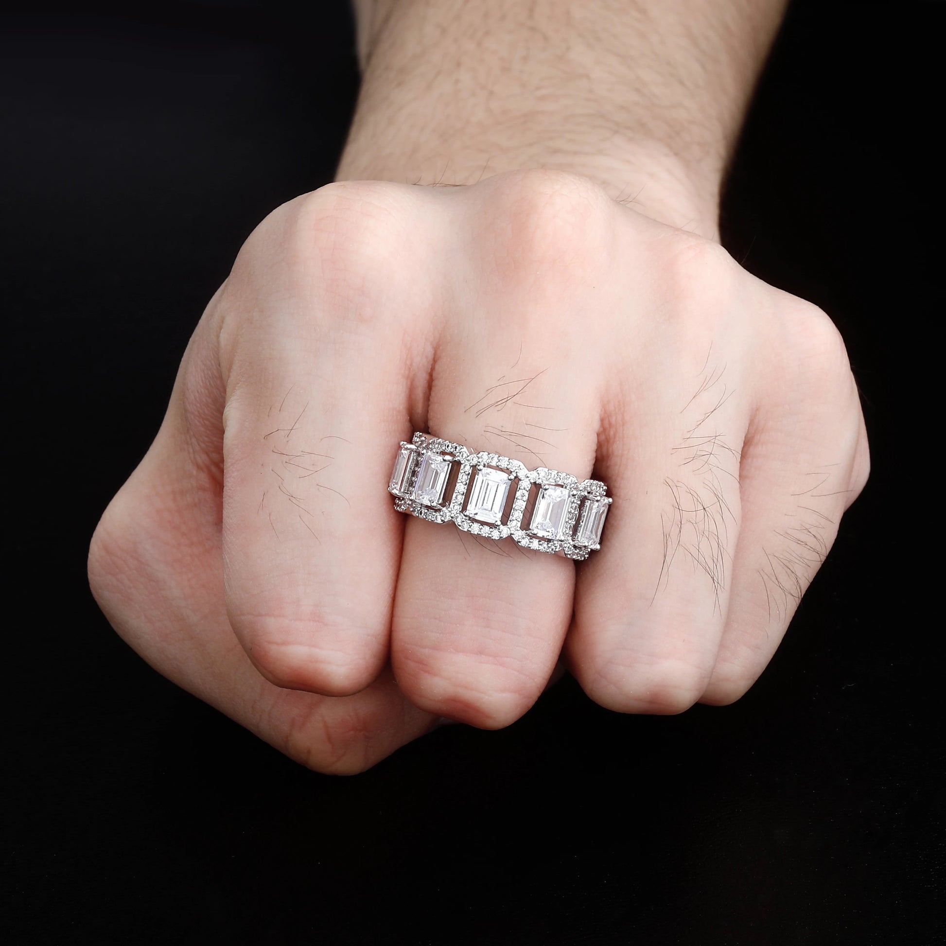 ICED OUT "ASH" RING - ICERAIN JEWELRY