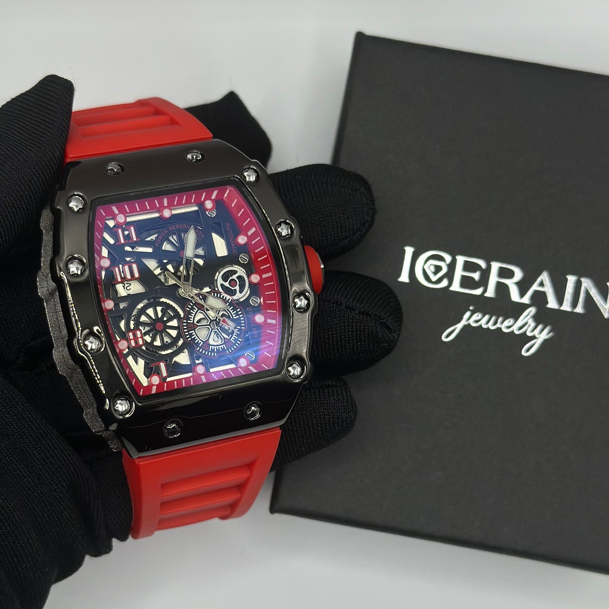 EDELSTAHL AUTOMATIK "WARRIOR" UHR - ICERAIN JEWELRY