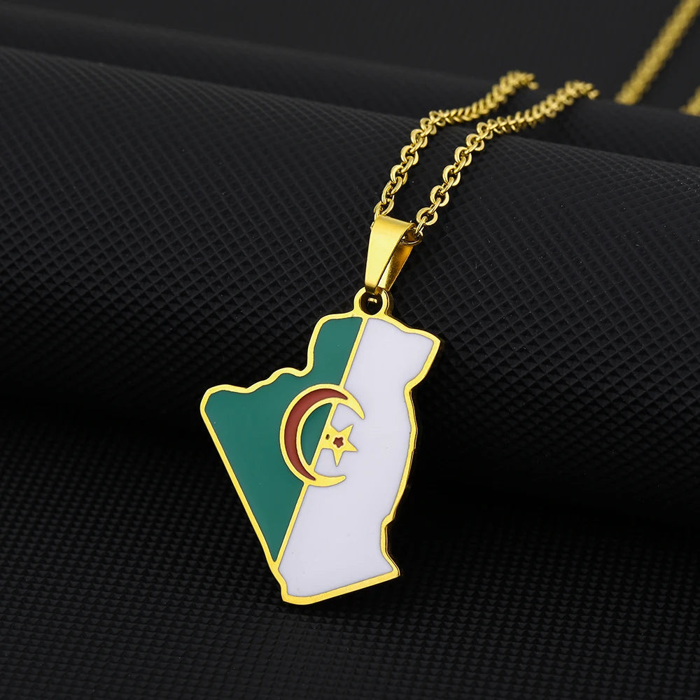EDELSTAHL "ALGERIA" LÄNDERKETTE - ICERAIN JEWELRY
