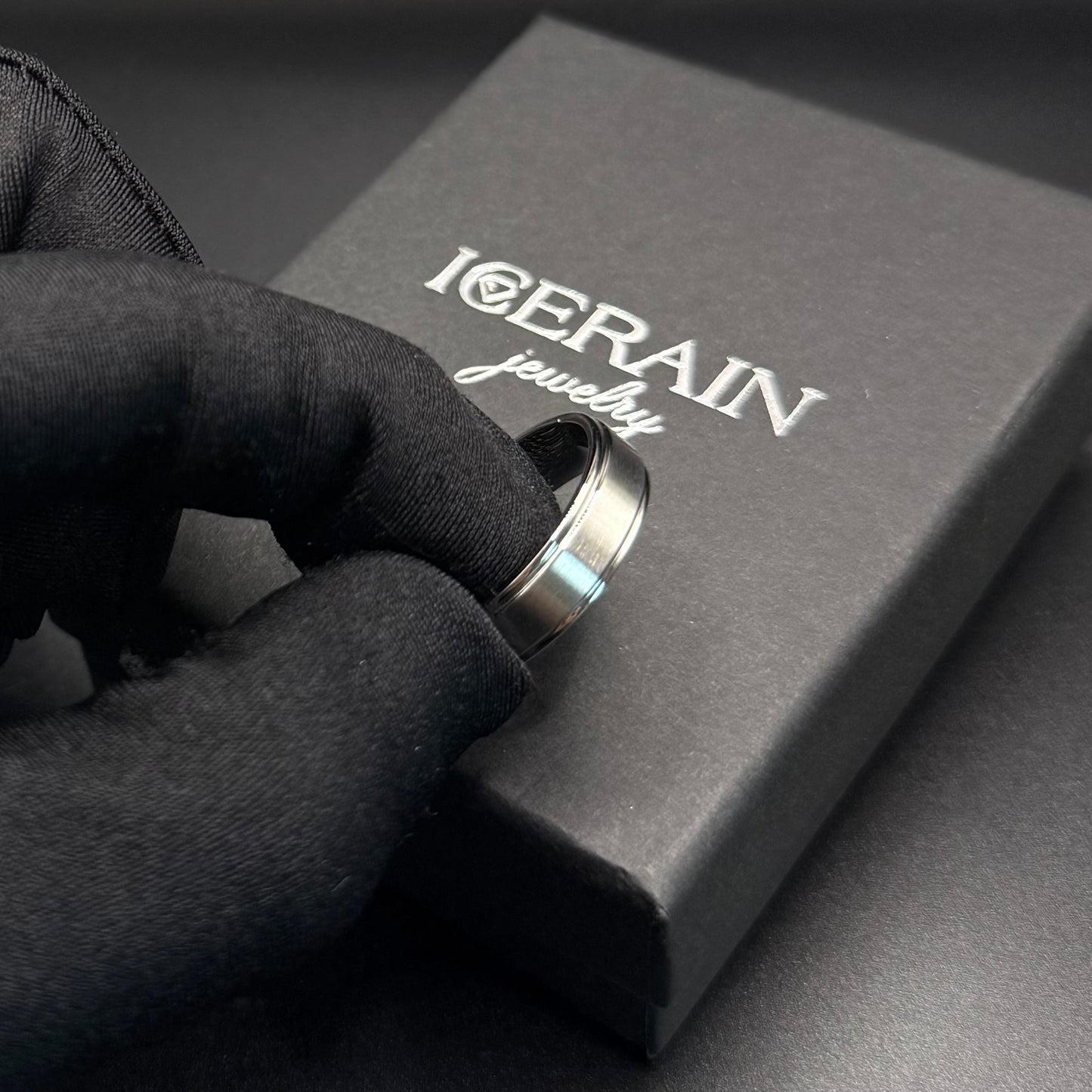 EDELSTAHL "SILVER COMFORT" RING - ICERAIN JEWELRY