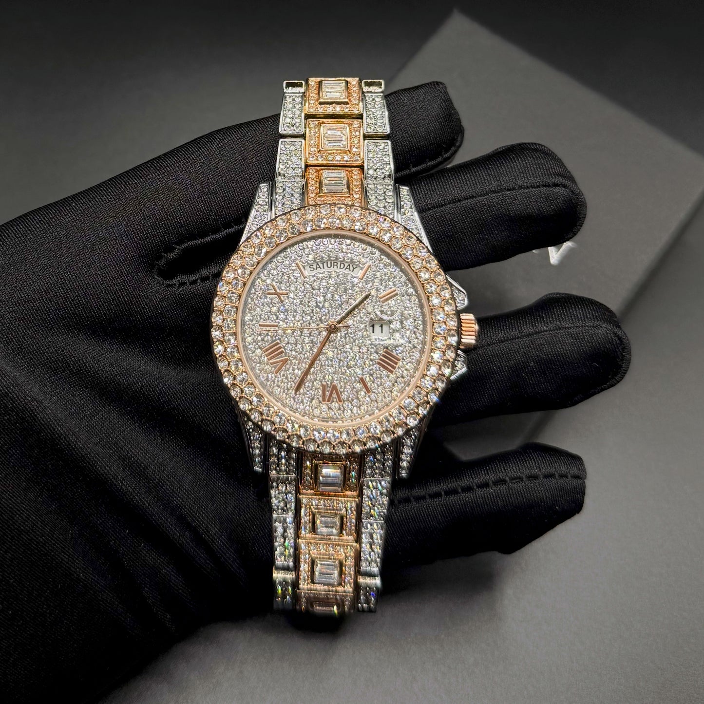 ICED OUT "PARAMONE" UHR - ICERAIN JEWELRY