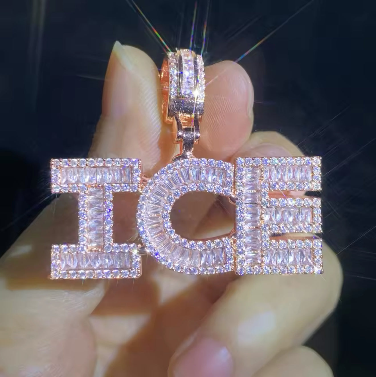 PERSONALISIERTE ICED OUT "KAELIX" KETTE - ICERAIN JEWELRY