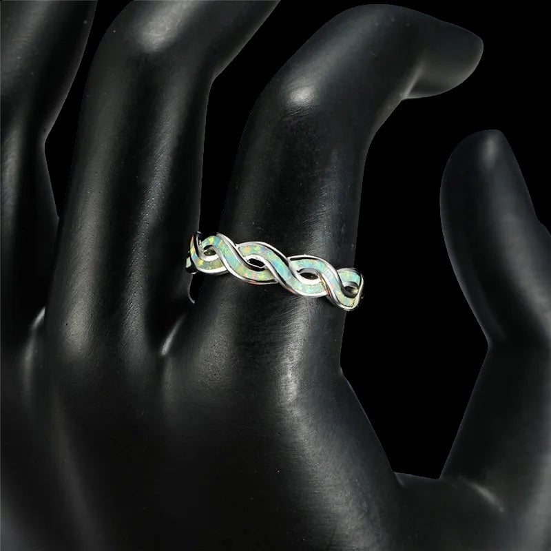 ICED OUT "WHITE INFINITY" RING - ICERAIN JEWELRY