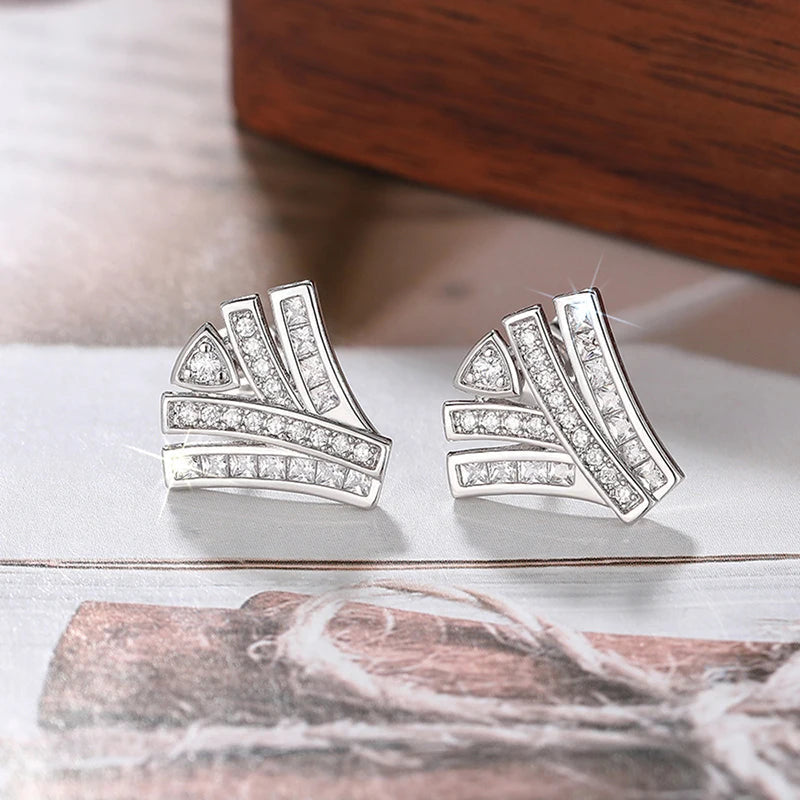 ICED OUT "WHAI" OHRRINGE - ICERAIN JEWELRY