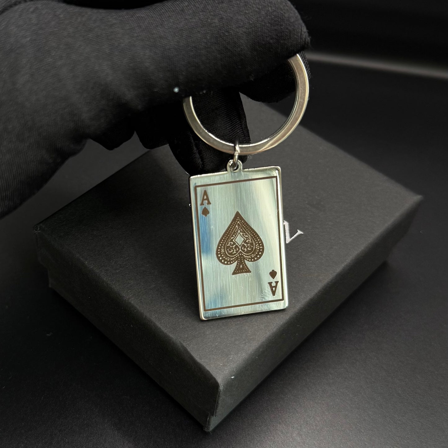 EDELSTAHL "PIK" SCHLÜSSELANHÄNGER - ICERAIN JEWELRY