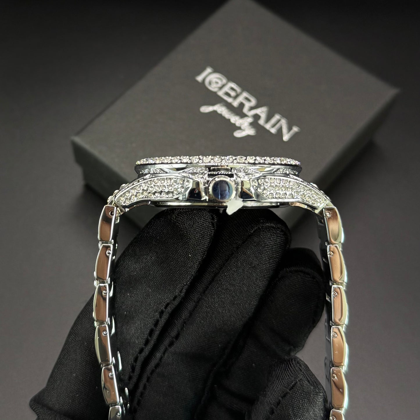 ICED OUT "ARABIC" UHR - ICERAIN JEWELRY