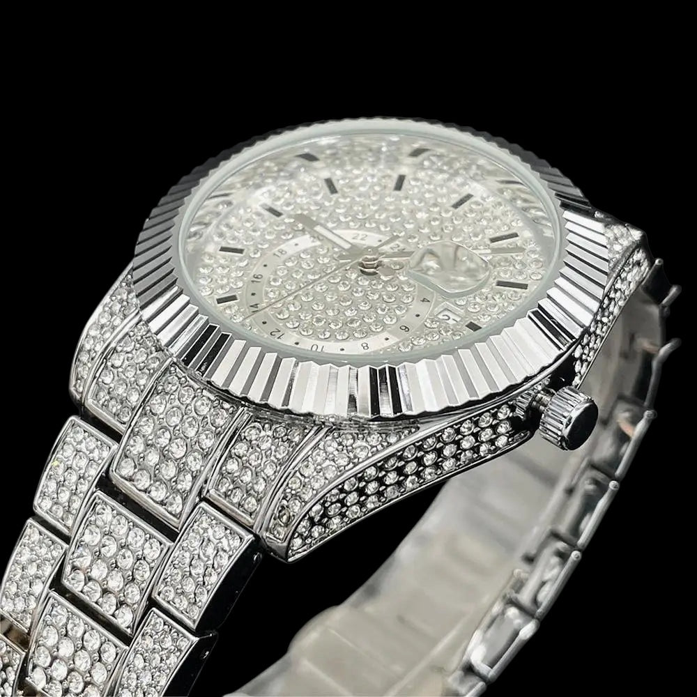 ICED OUT "HIGHORO" UHR - ICERAIN JEWELRY