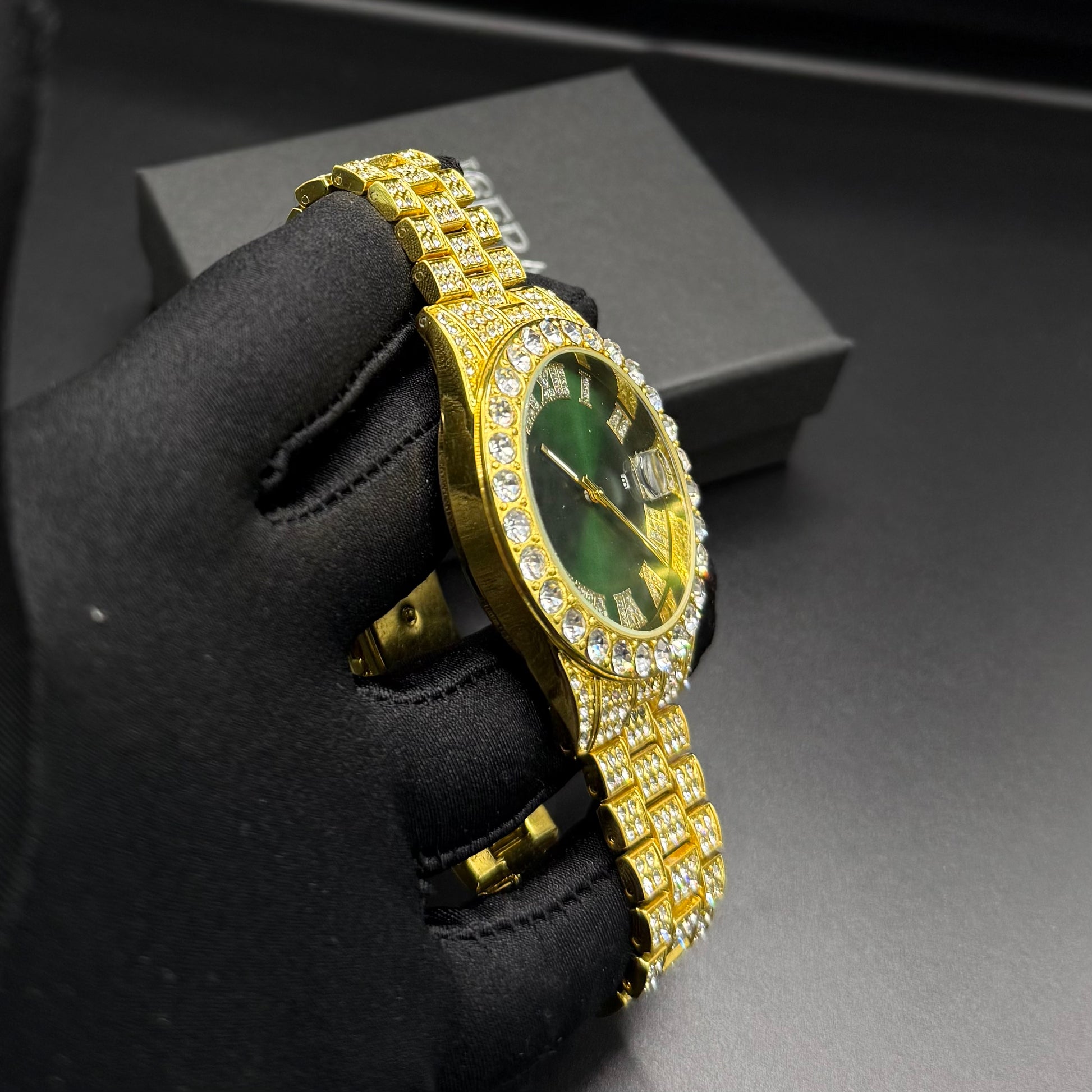 ICED OUT "FRATELLO" UHR - ICERAIN JEWELRY