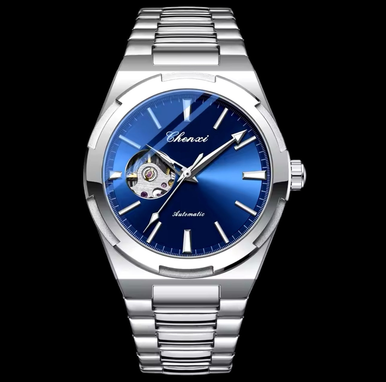 EDELSTAHL AUTOMATIK "HOLLONDOS" UHR - ICERAIN JEWELRY