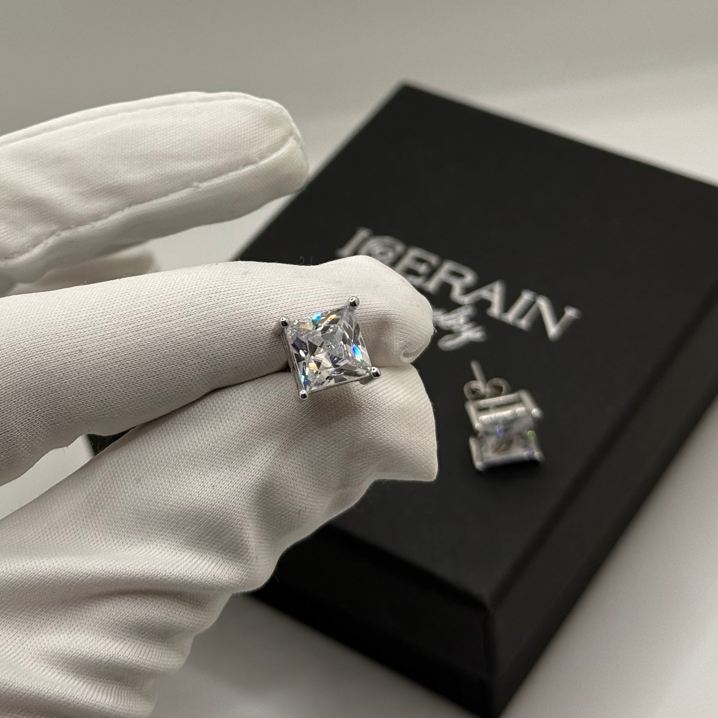 ICED OUT "SILVERSTAR" OHRRINGE - ICERAIN JEWELRY