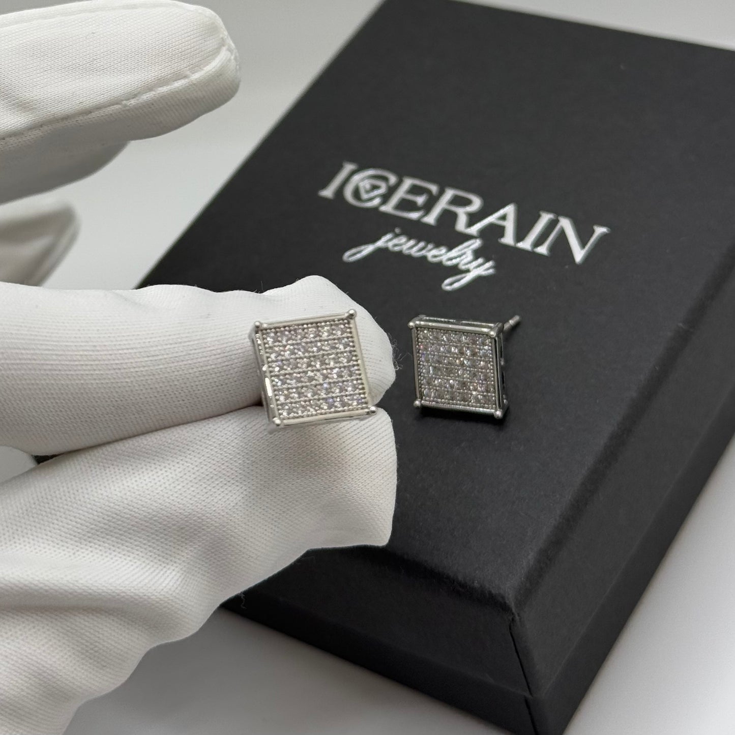 SALE | ICED OUT "JOKER" OHRRINGE - ICERAIN JEWELRY