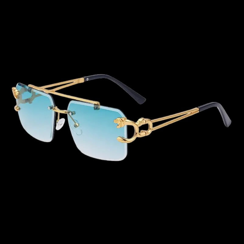EDELSTAHL "LEOPARDO" SONNENBRILLE - ICERAIN JEWELRY