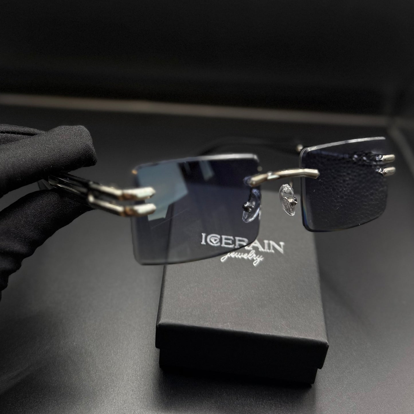 EDELSTAHL "SOMBRANO" SONNENBRILLE - ICERAIN JEWELRY