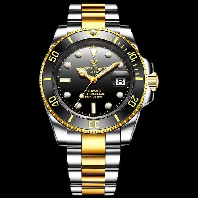 EDELSTAHL "DIVELERO" UHR - ICERAIN JEWELRY