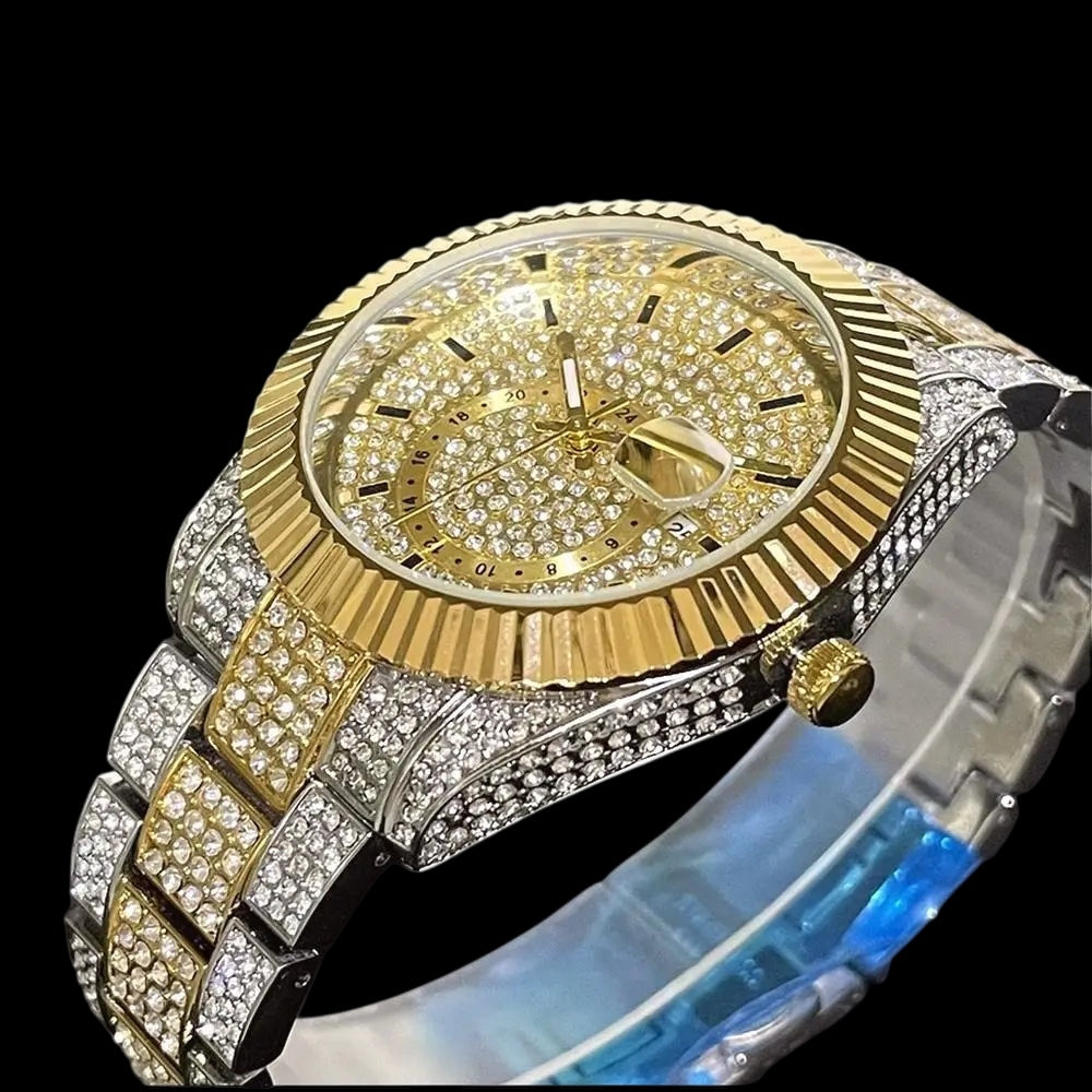 ICED OUT "HIGHORO" UHR - ICERAIN JEWELRY