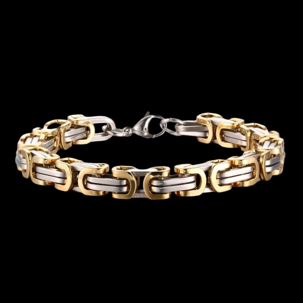 EDELSTAHL 8MM "KING" ARMBAND - ICERAIN JEWELRY