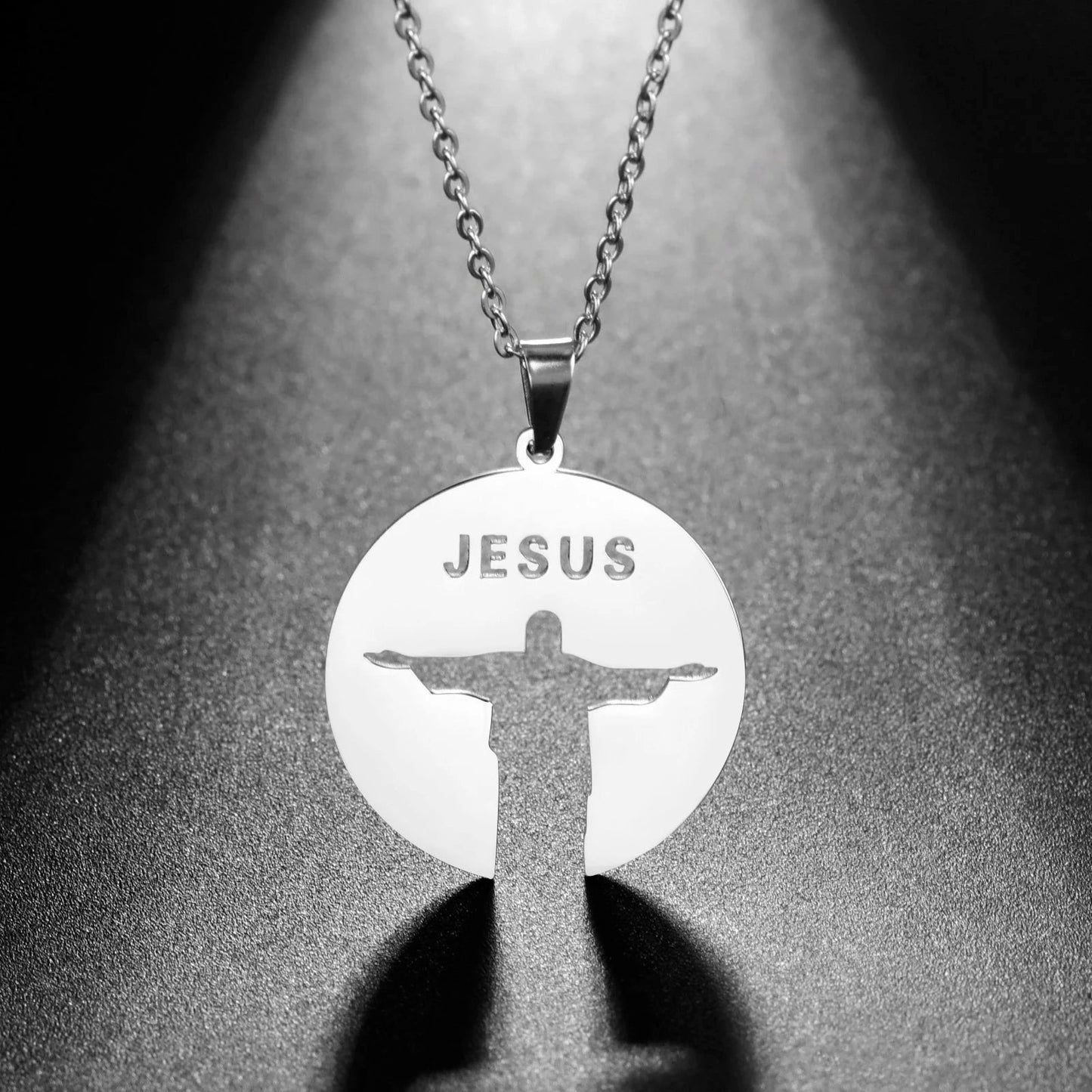 EDELSTAHL "JESUS" KETTE - ICERAIN JEWELRY