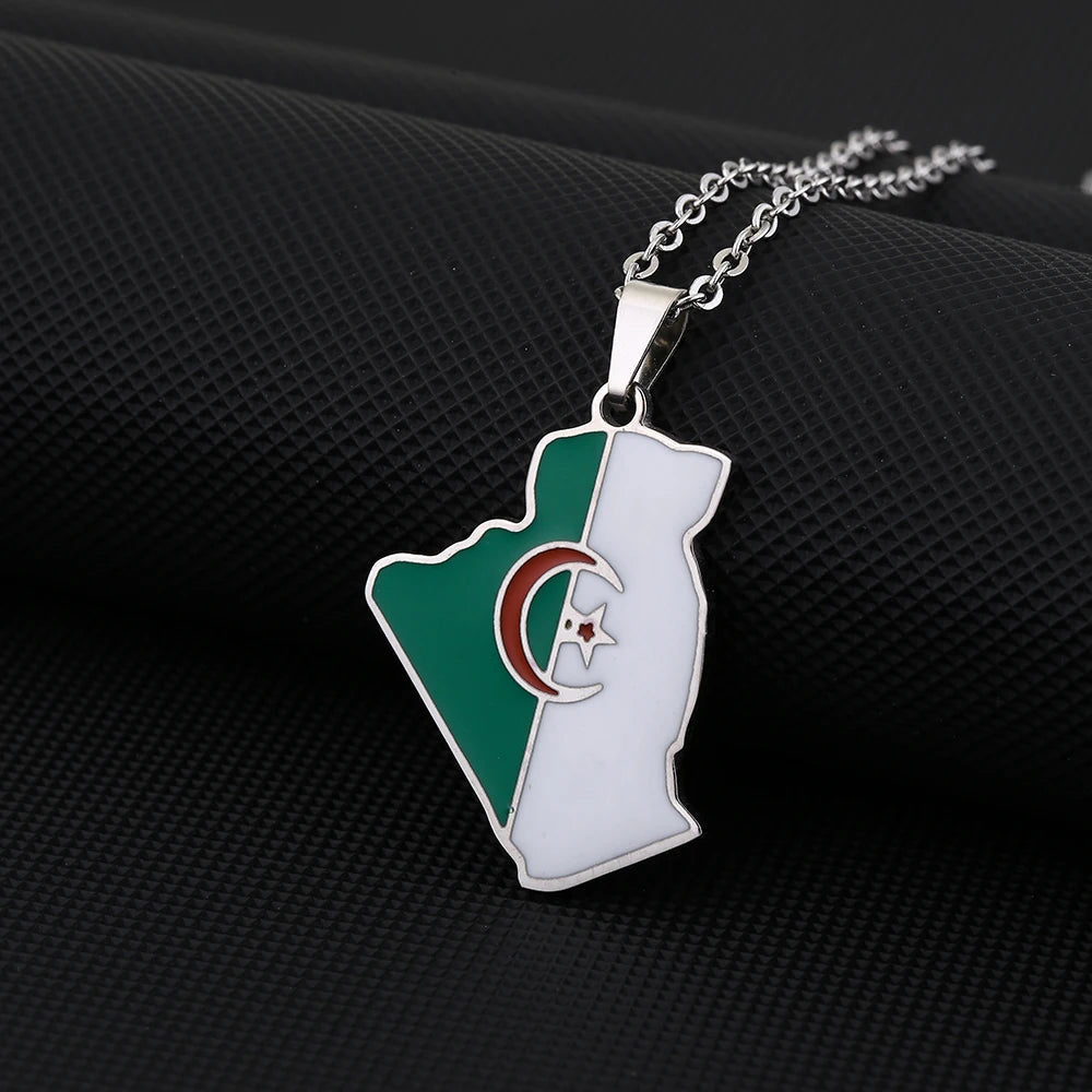 EDELSTAHL "ALGERIA" LÄNDERKETTE - ICERAIN JEWELRY