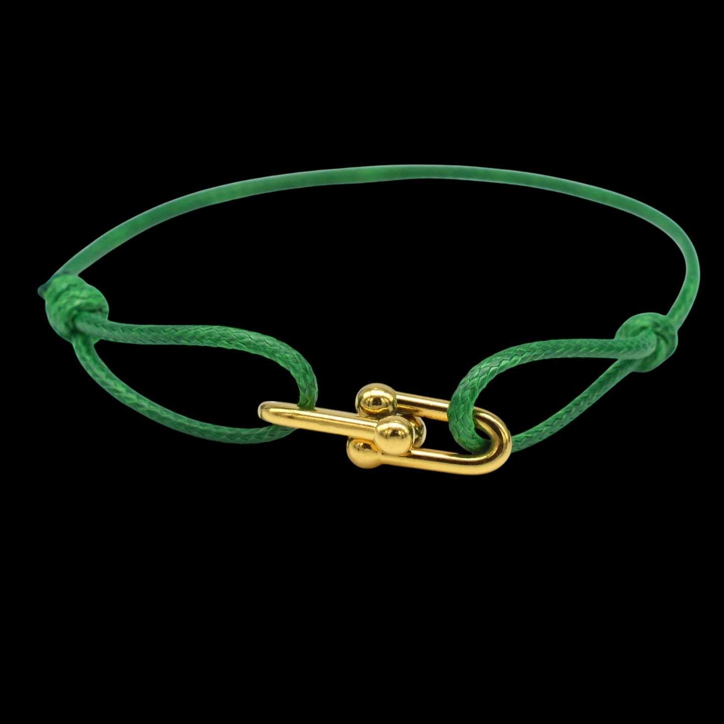 STOFF/EDELSTAHL "CLOSURE" ARMBAND - ICERAIN JEWELRY