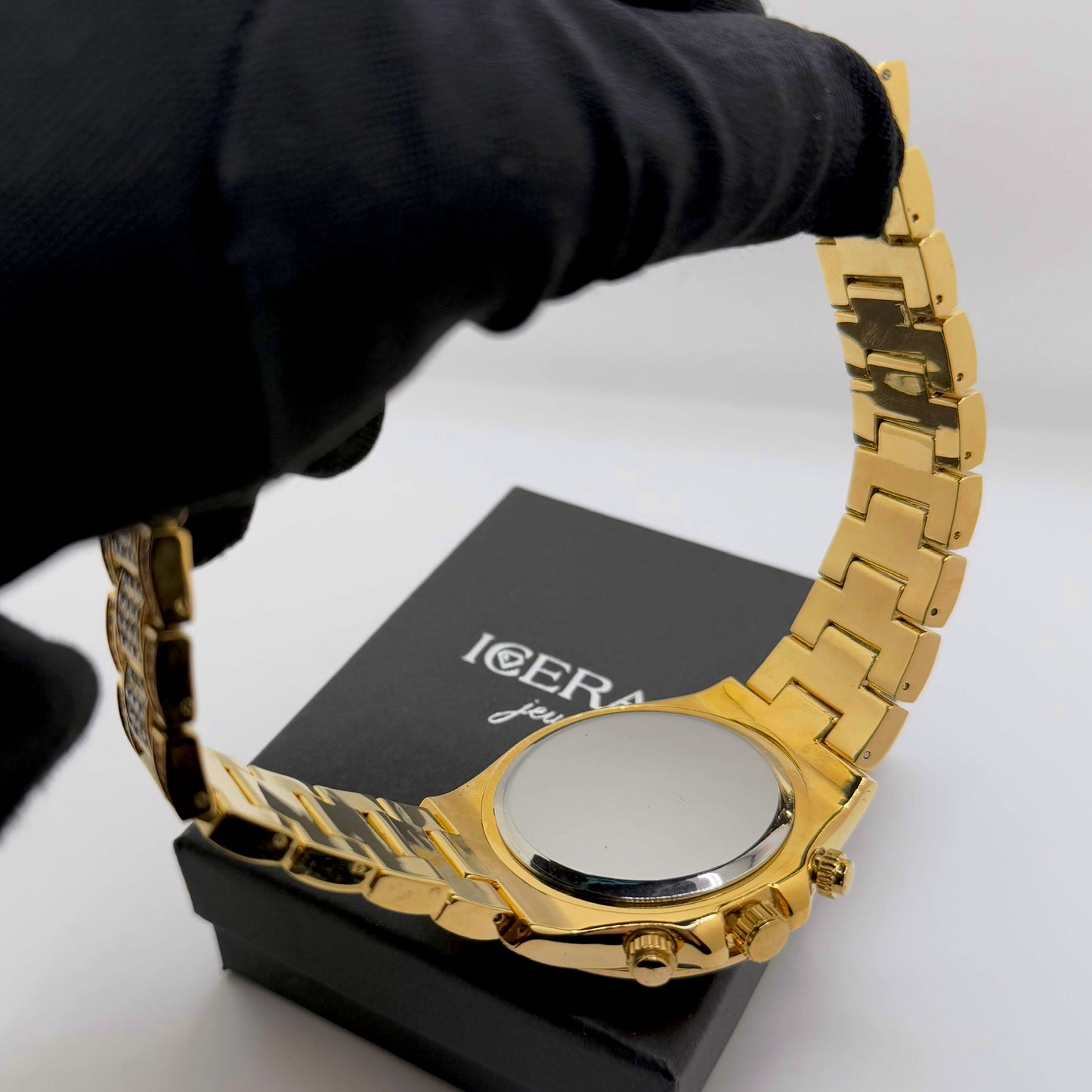 ICED OUT "SOLLINI" UHR - ICERAIN JEWELRY