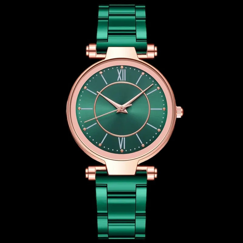 EDELSTAHL "ROUNDIZE UHR - ICERAIN JEWELRY