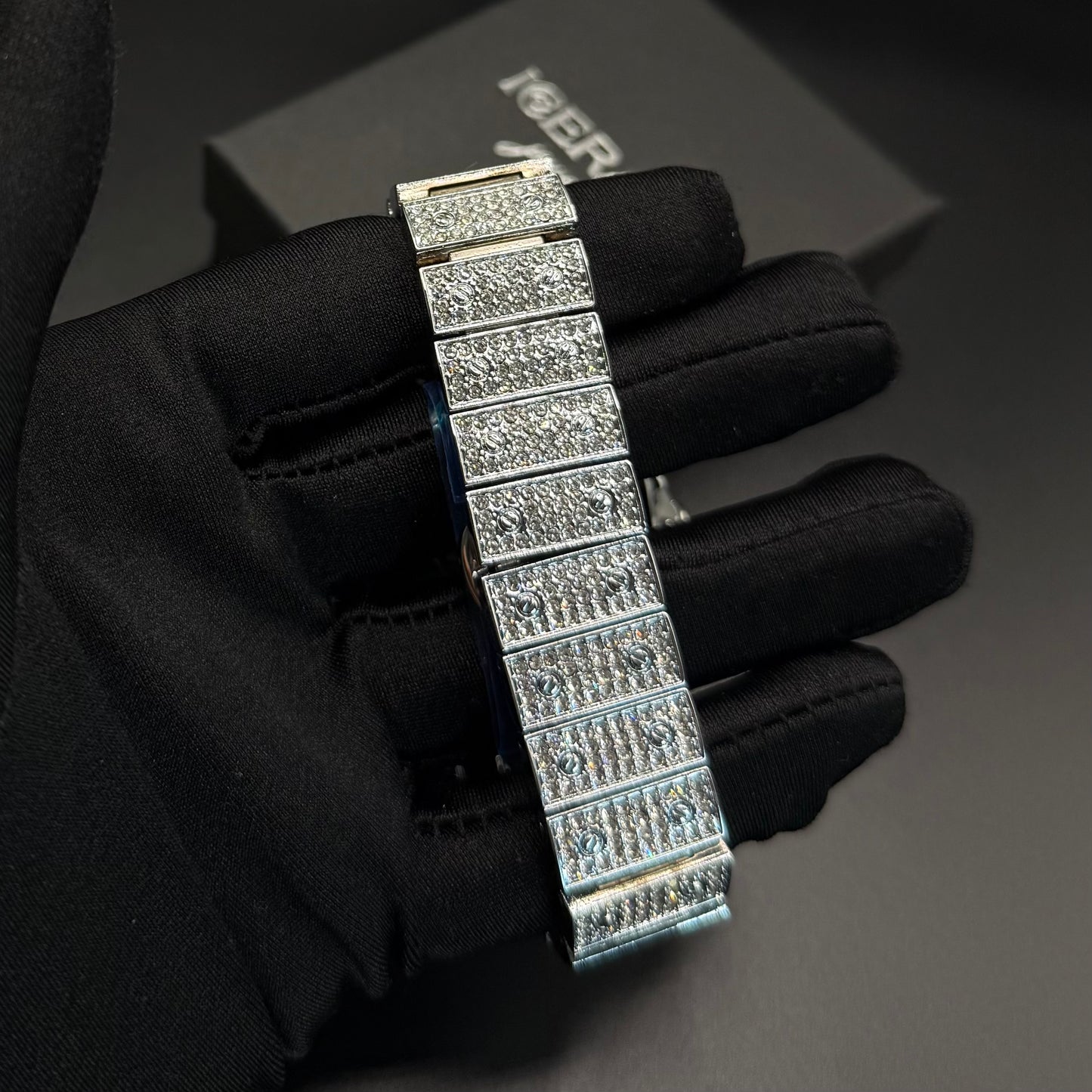 ICED OUT "PIAZZA" UHR - ICERAIN JEWELRY