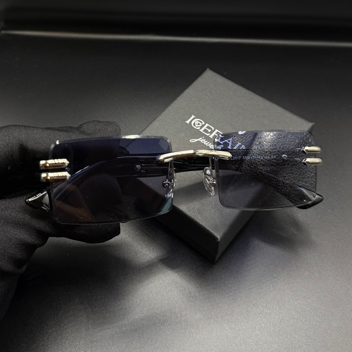 EDELSTAHL "SOMBRANO" SONNENBRILLE - ICERAIN JEWELRY