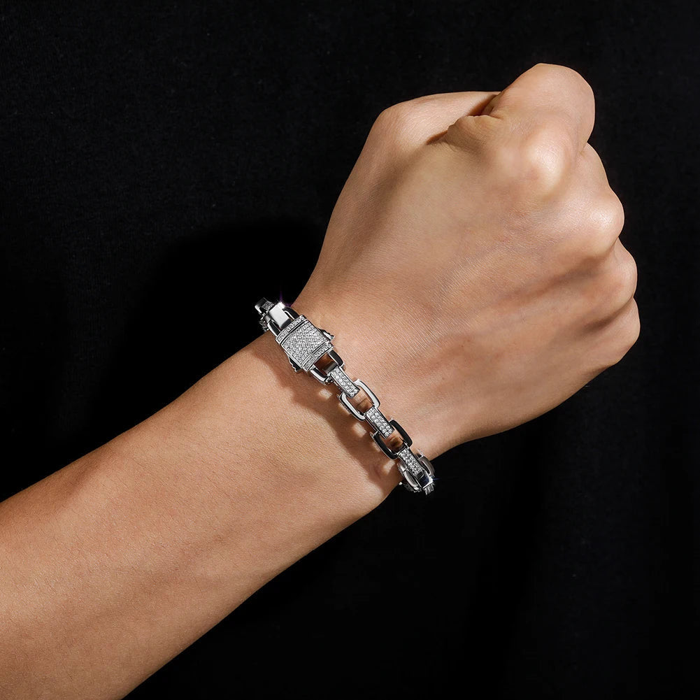 ICED OUT 8MM "ICEBOX" ARMBAND - ICERAIN JEWELRY