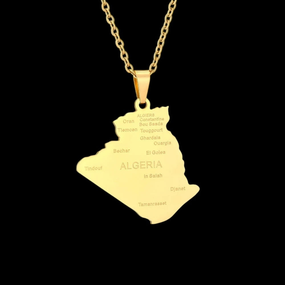 EDELSTAHL "ALGERIA V2" LÄNDERKETTE - ICERAIN JEWELRY