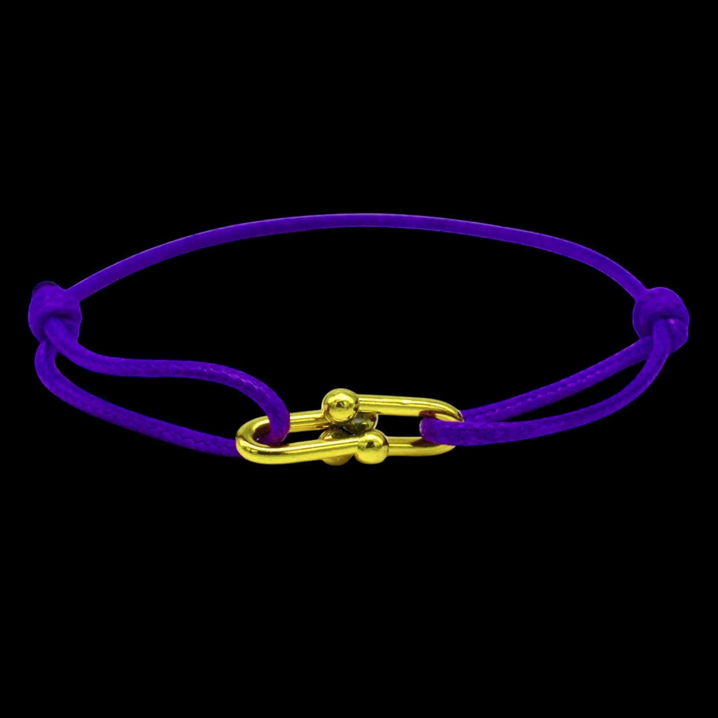 STOFF/EDELSTAHL "CLOSURE" ARMBAND - ICERAIN JEWELRY