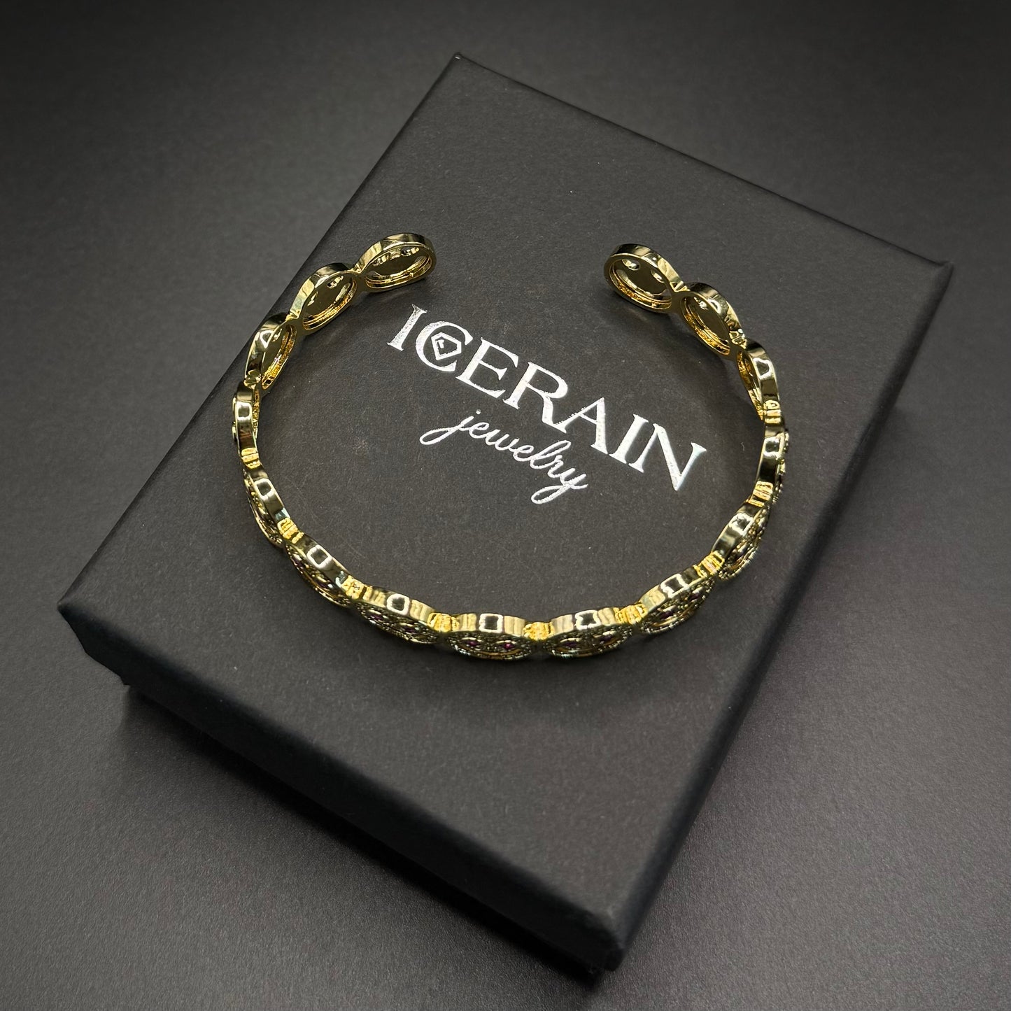 ICED OUT "SMILE" ARMREIF - ICERAIN JEWELRY