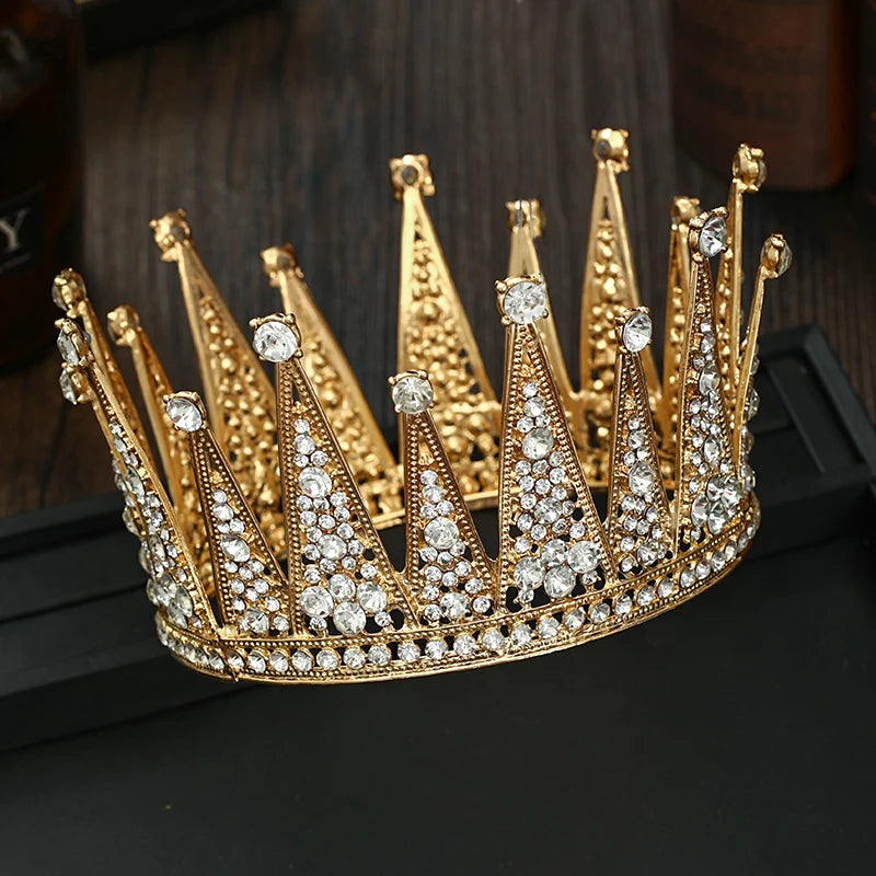 ICED OUT GOLD "ROYAL GRACE" KRONE - ICERAIN JEWELRY