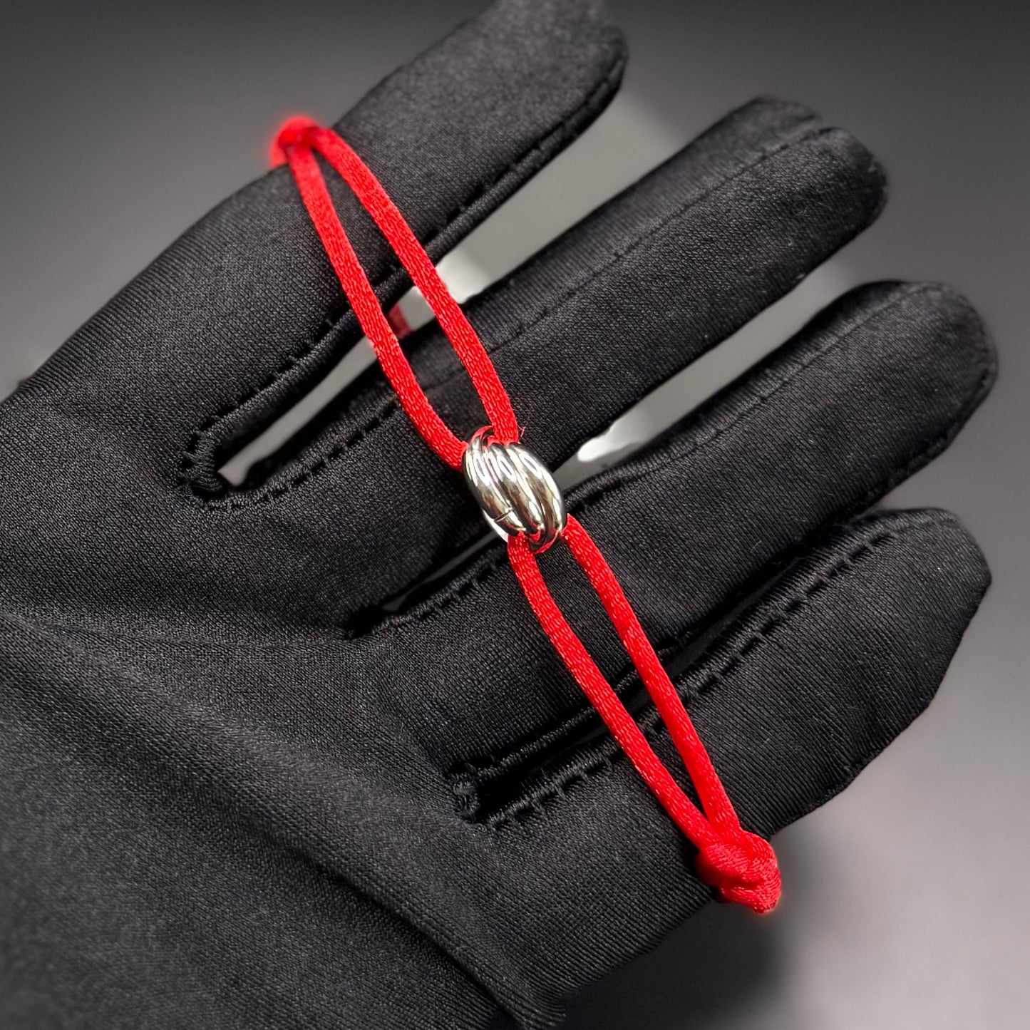 STOFF/EDELSTAHL "TRICOLOR" ARMBAND - ICERAIN JEWELRY