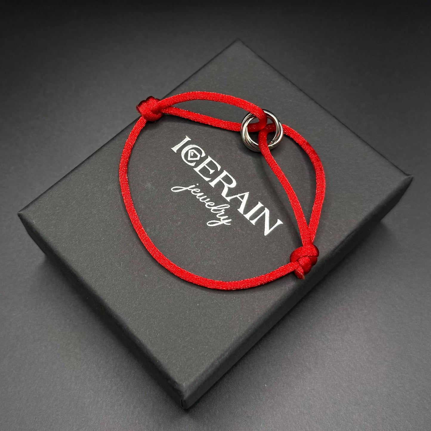 STOFF/EDELSTAHL "TRICOLOR" ARMBAND - ICERAIN JEWELRY