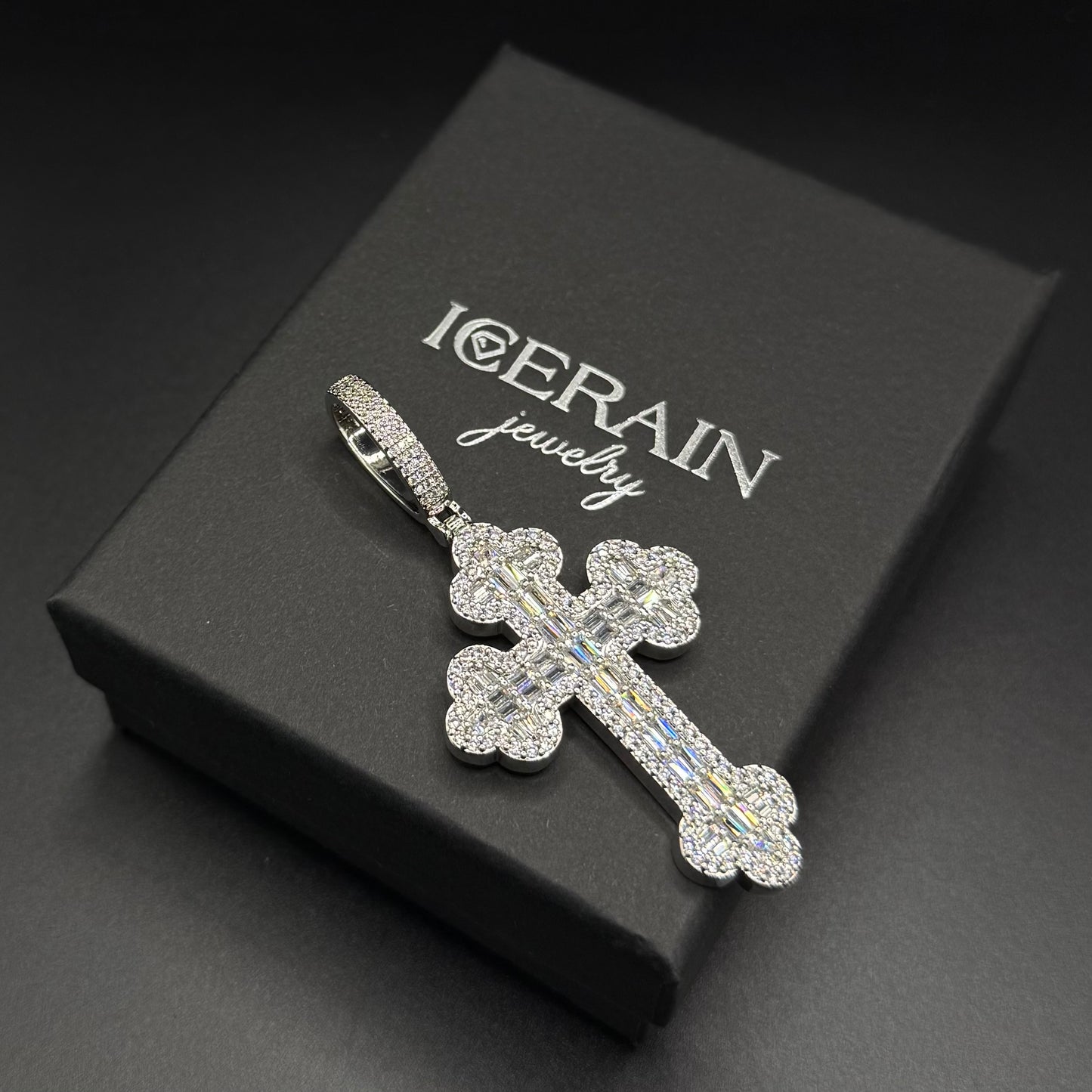 ICED OUT "CROSS V2" KETTE - ICERAIN JEWELRY
