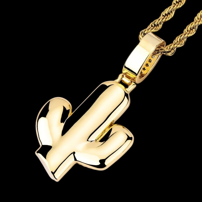 ICED OUT "CACTUS" KETTE - ICERAIN JEWELRY